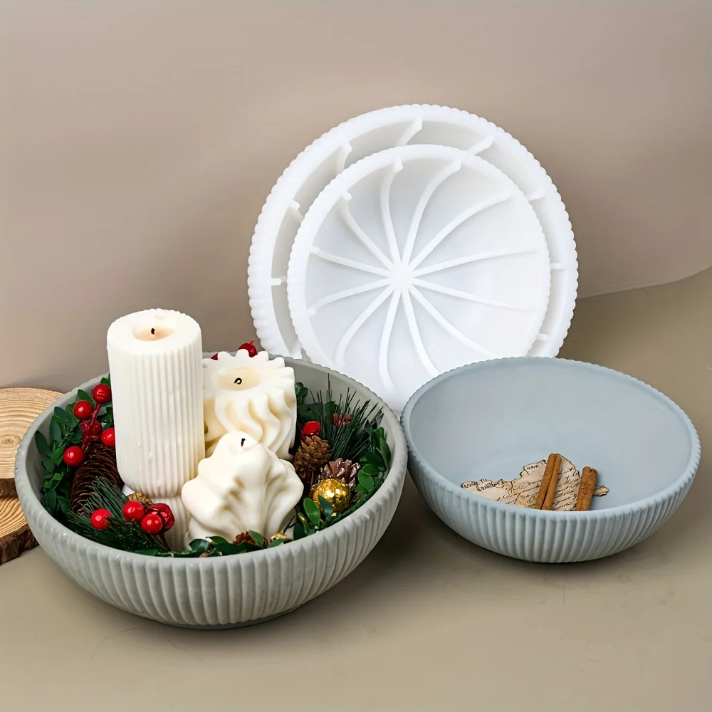 Candle Molds - Forma silikonowa 1 pierścień do żywicy