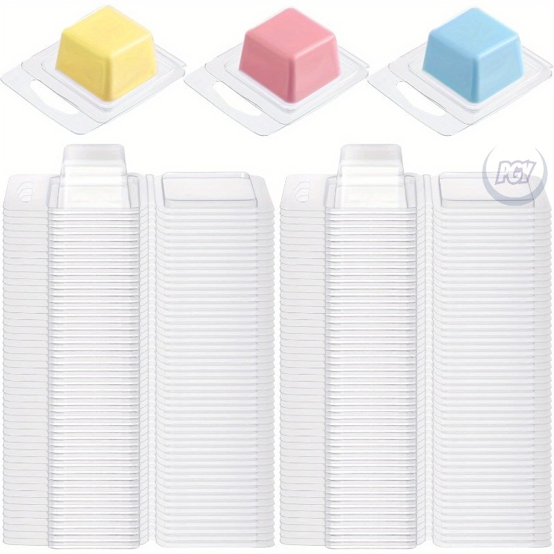 Candle Containers - 20/50 szt. Przezroczyste plastikowe formy do