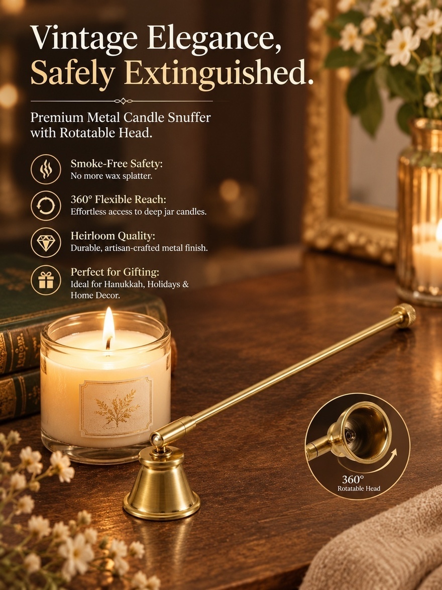 Metalowy gaśnik do świecek w s – Candle Wick recenzja i cena