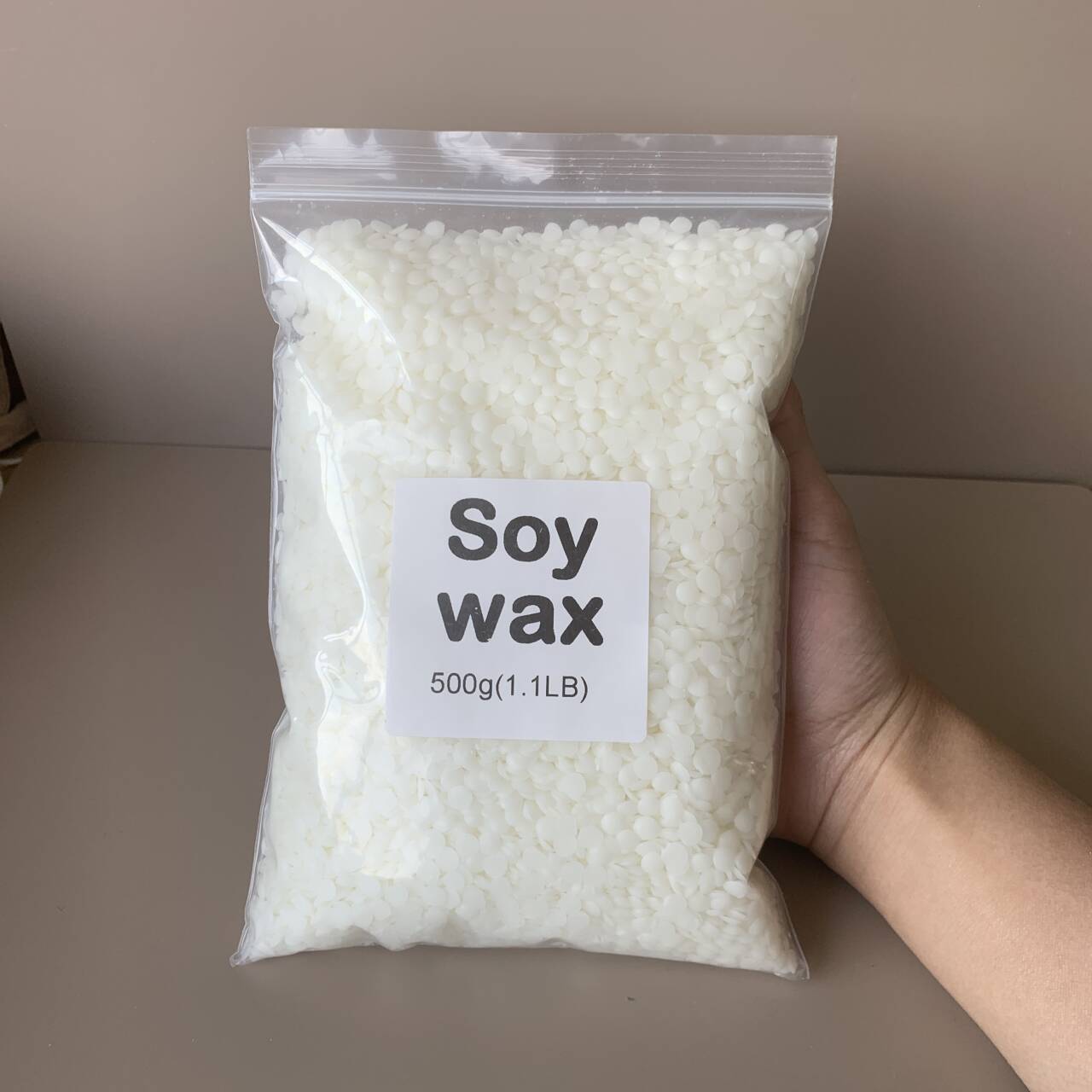 50g-1000g 100% naturalny wosk  – Candle Wick recenzja i cena